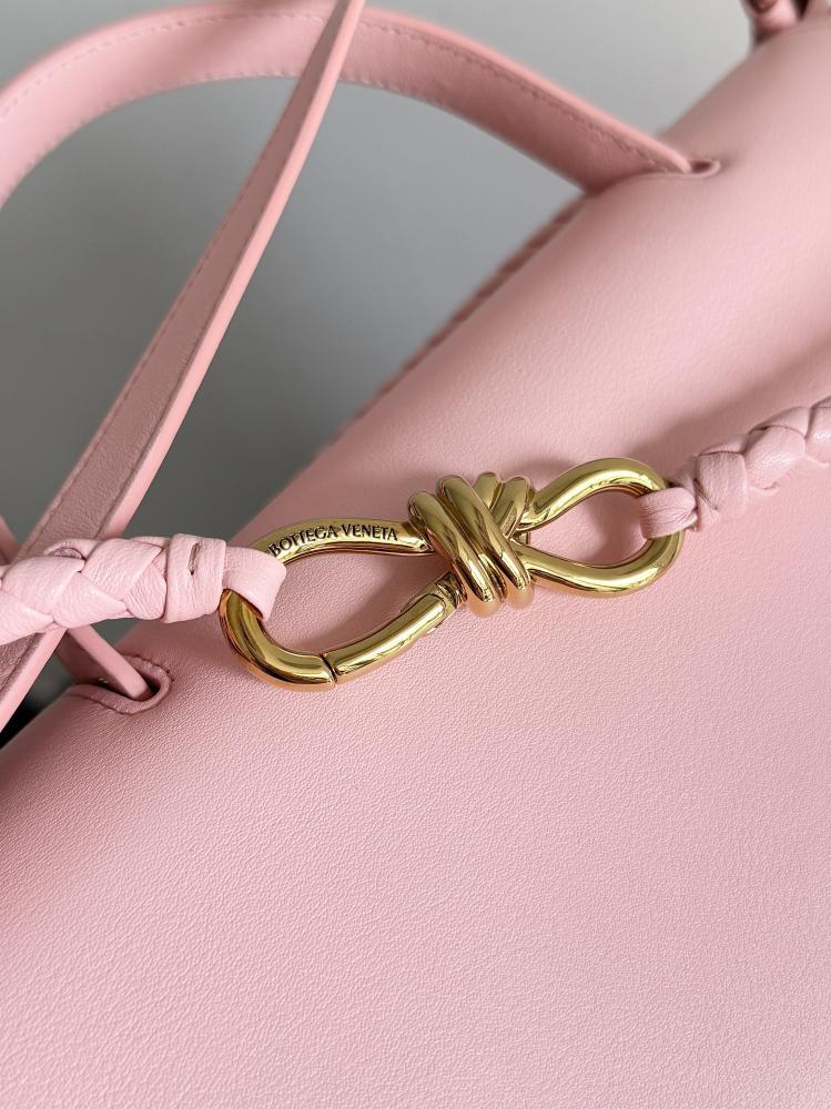 Gold Top Handle Bag