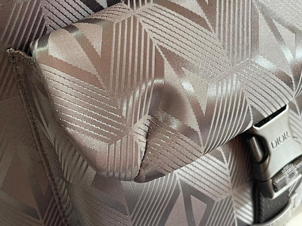 Modern Luxury Black Quilted Jacquard Shoulder Bag