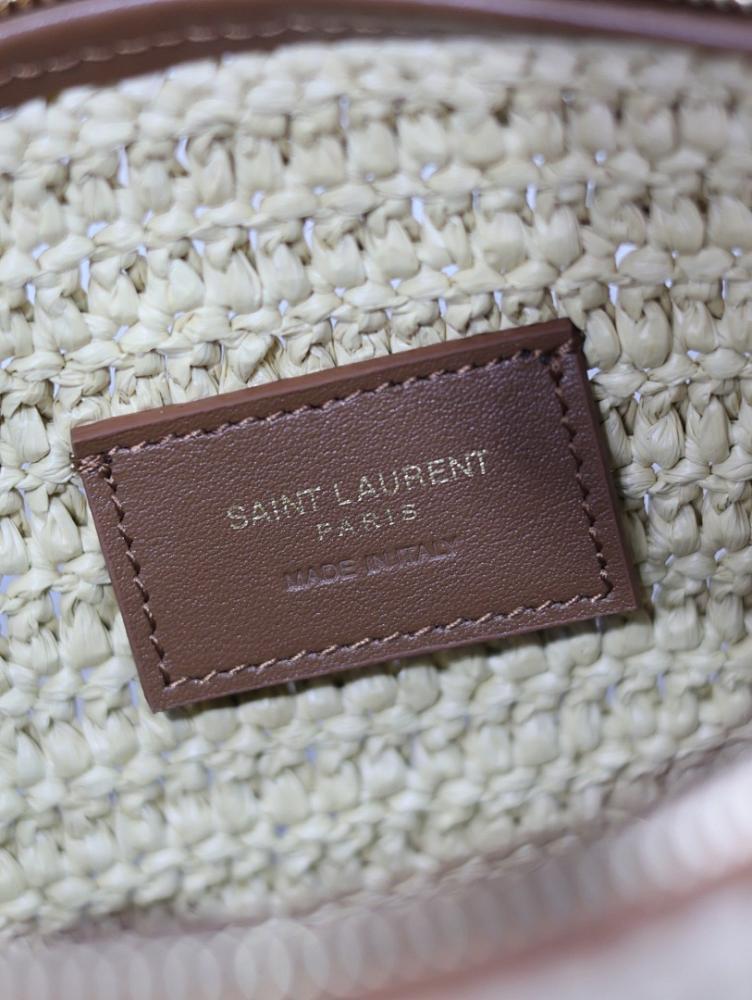 Modern Elegant Woven Leather Top Handle Bag