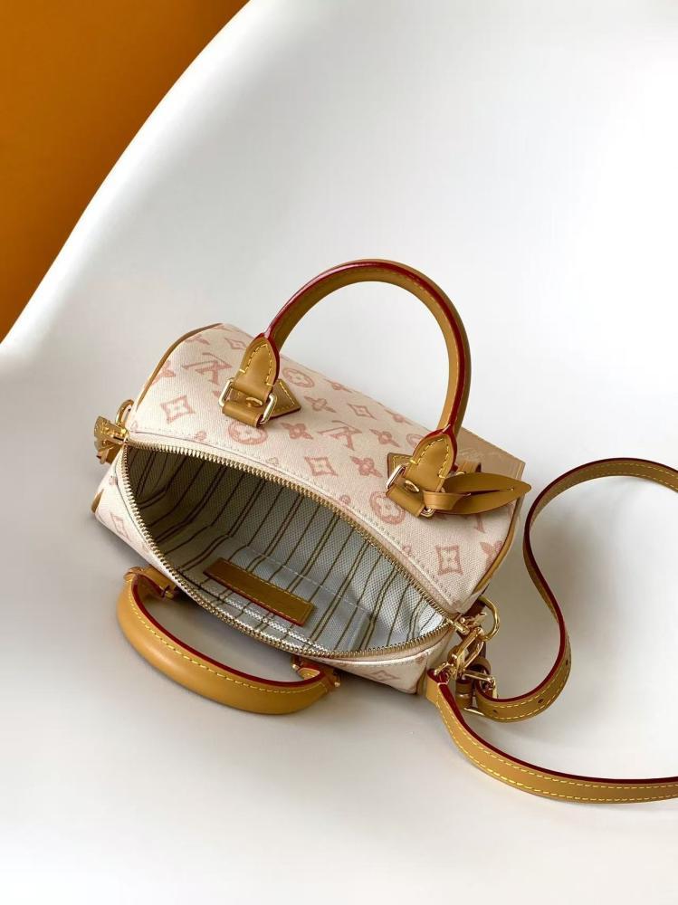 Monogram Leather Travel Bag