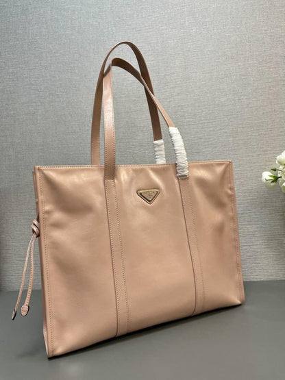 Luxury Leather Top Handle Bag