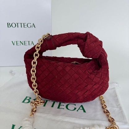 Jodie Woven Leather Top Handle Bag