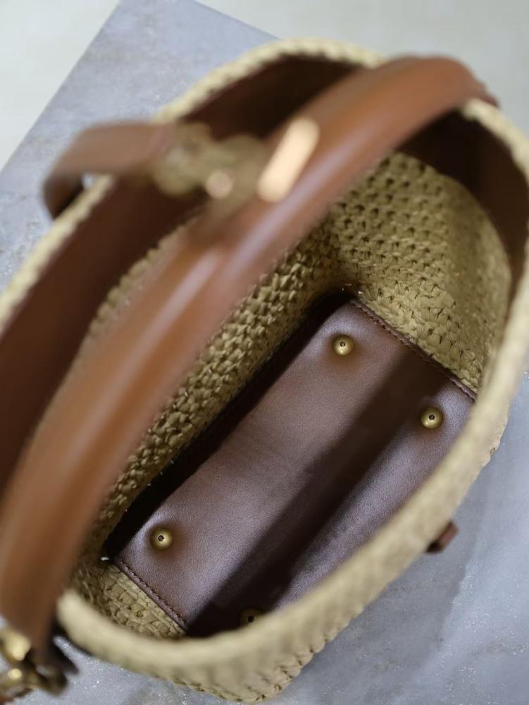 Raffia Shoulder Bag