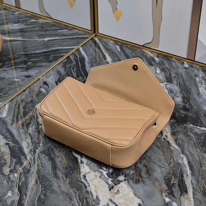 Loulou Leather Shoulder Bag