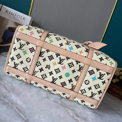 Modern Stylish Leather Top Handle Bag