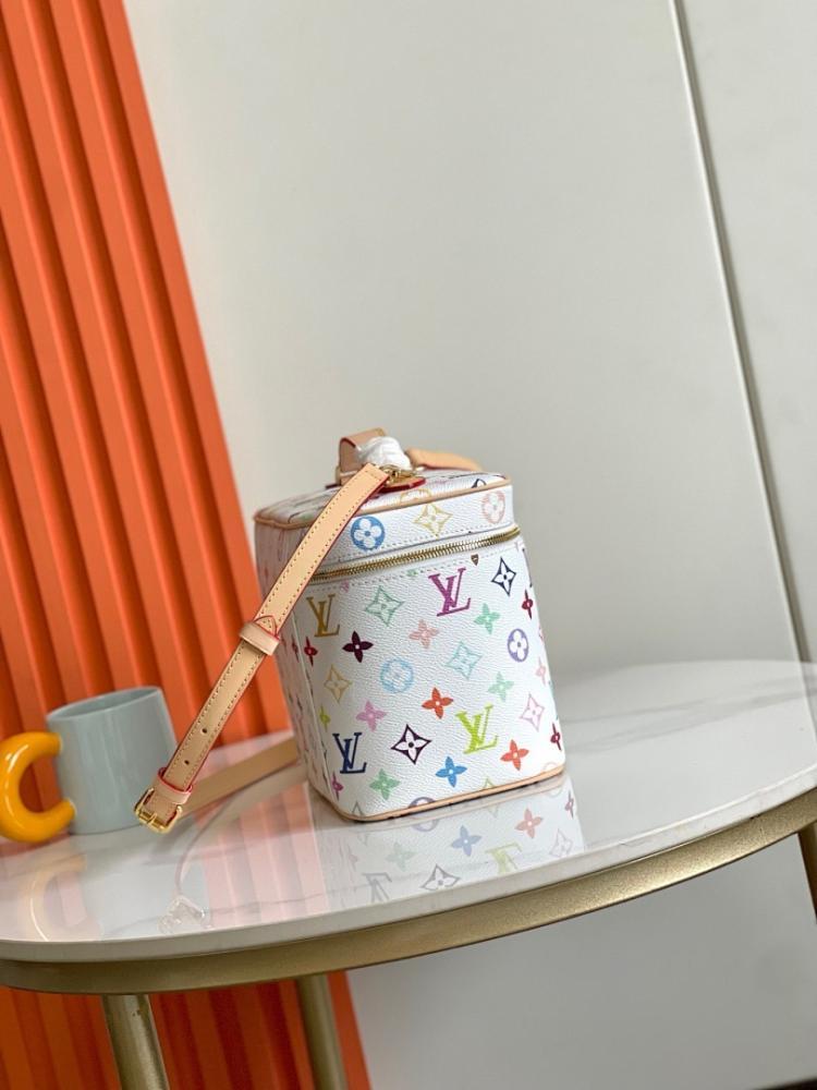 Stylish Refined Monogram Leather Crossbody Bag