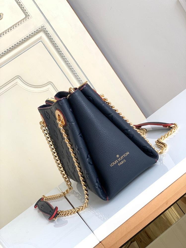 Italian-Inspired Stylish Gold Calfskin Shoulder Bag
