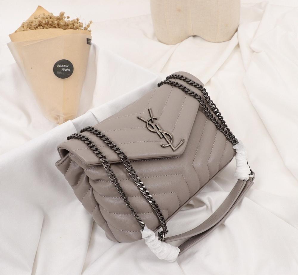 Modern Italian-Inspired Silver Leather Shoulder Bag