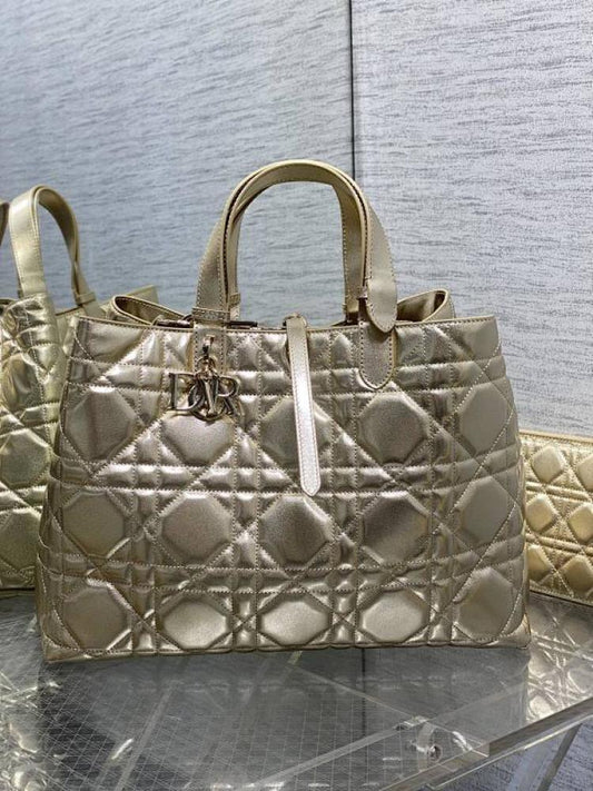 Calfskin Top Handle Bag