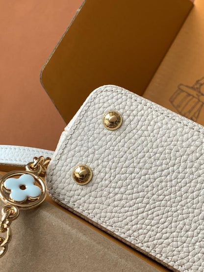 Leather Top Handle Bag