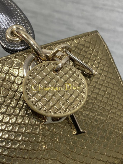Leather Top Handle Bag