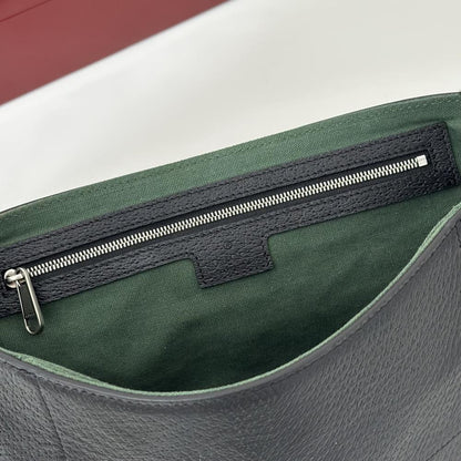 Luxury Leather Top Handle Bag