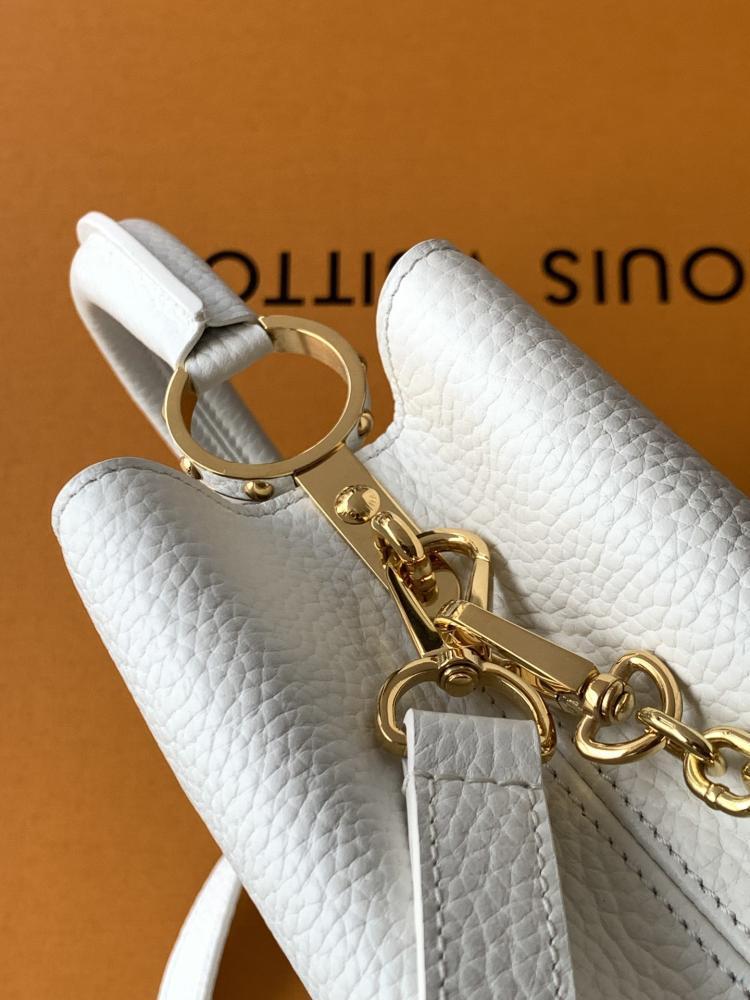 Gold Top Handle Bag