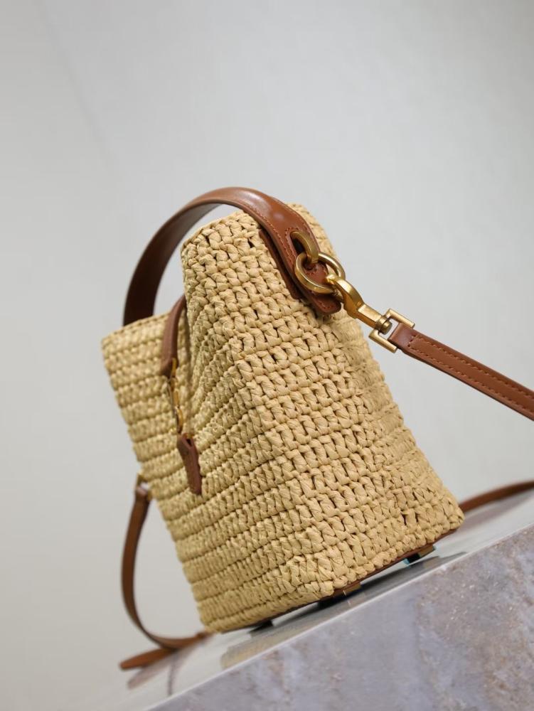 Raffia Shoulder Bag