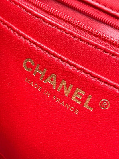 Woven Top Handle Bag