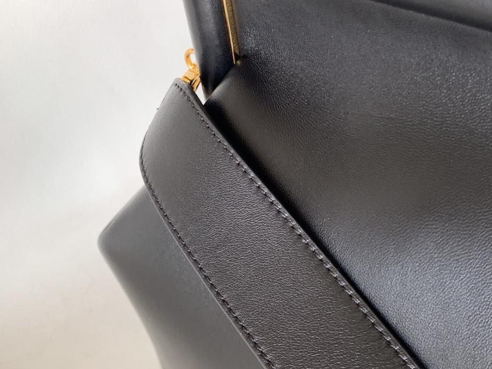 Lambskin Top Handle Bag