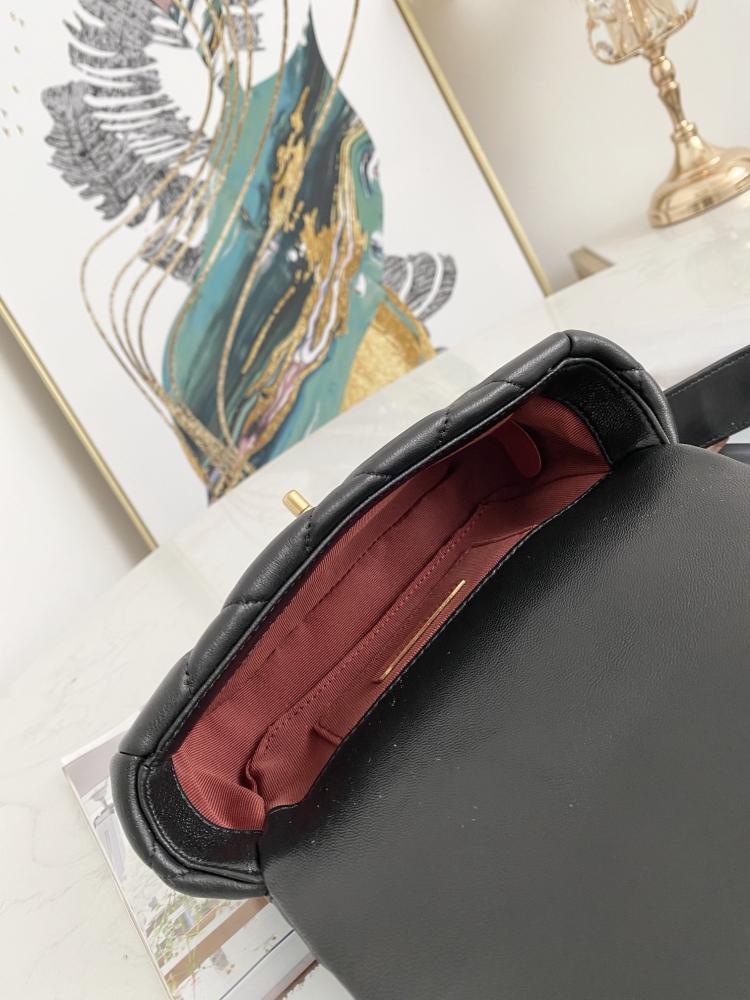 Leather Top Handle Bag