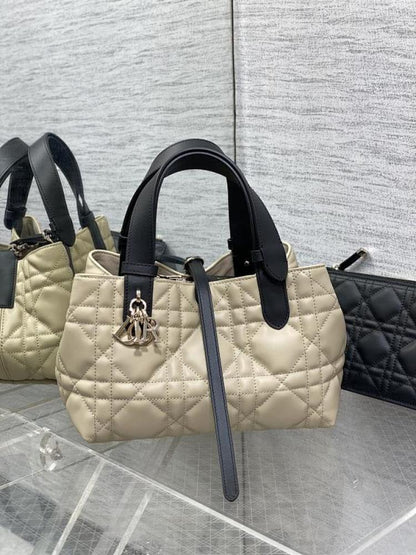 Calfskin Top Handle Bag