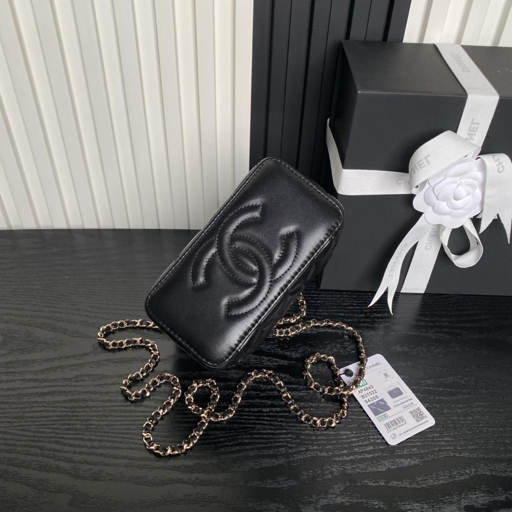 Lambskin Top Handle Bag