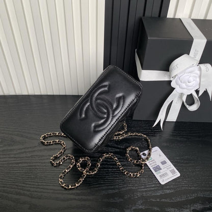 Lambskin Top Handle Bag