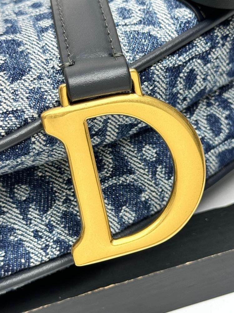 Modern Stylish Blue Embroidered Shoulder Bag