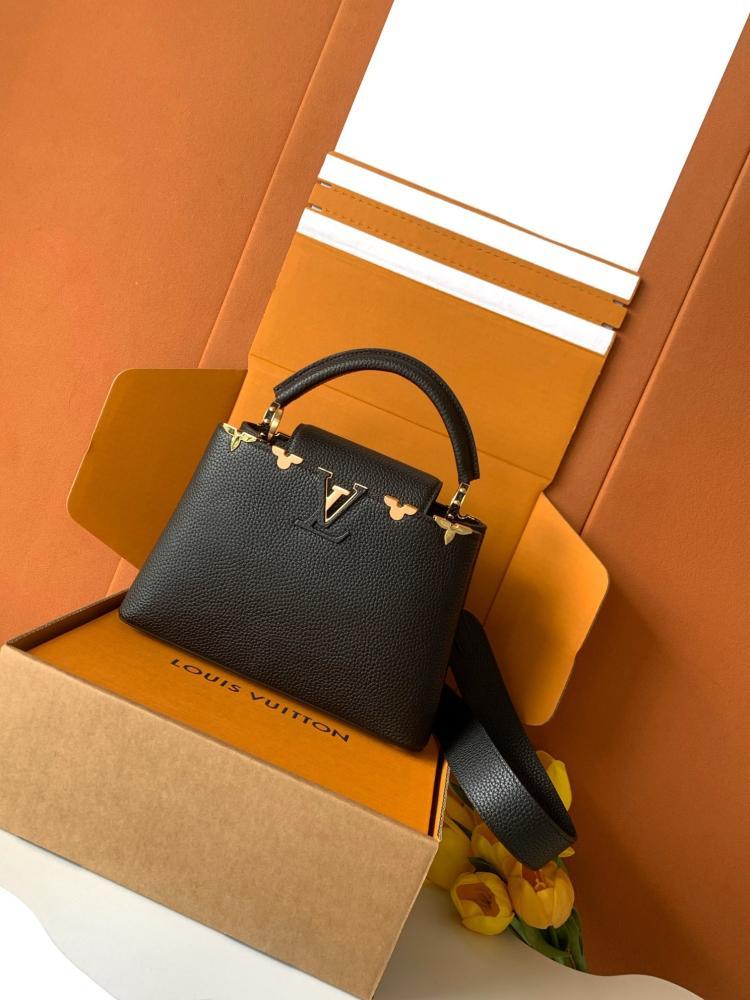 Leather Top Handle Bag