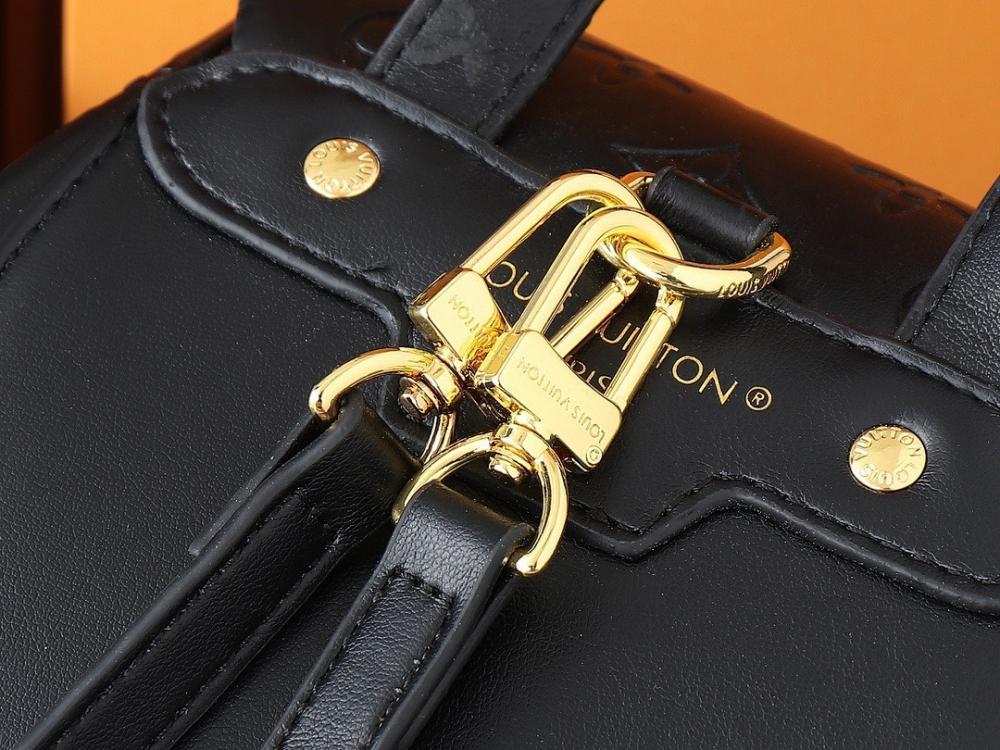 Modern Stylish Monogram Leather Crossbody Bag