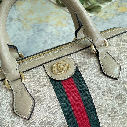 Classic Modern Top Handle Bag