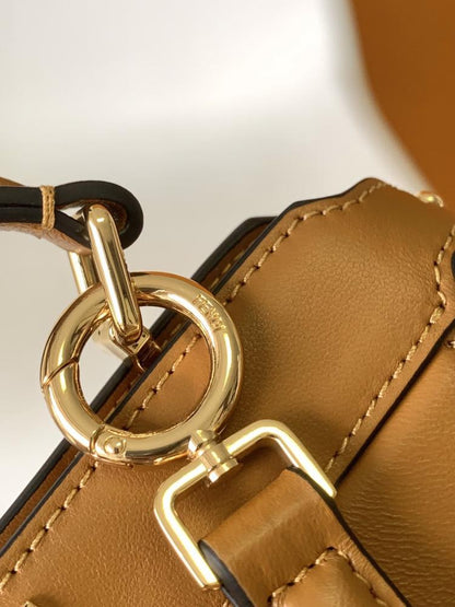 Leather Top Handle Bag