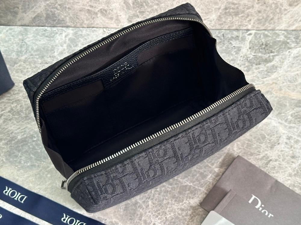Classic Modern Black Printed Top Handle Bag