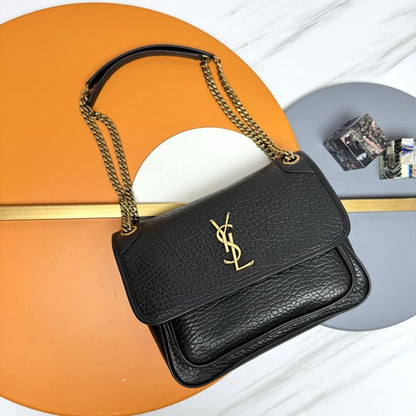 Leather Top Handle Bag