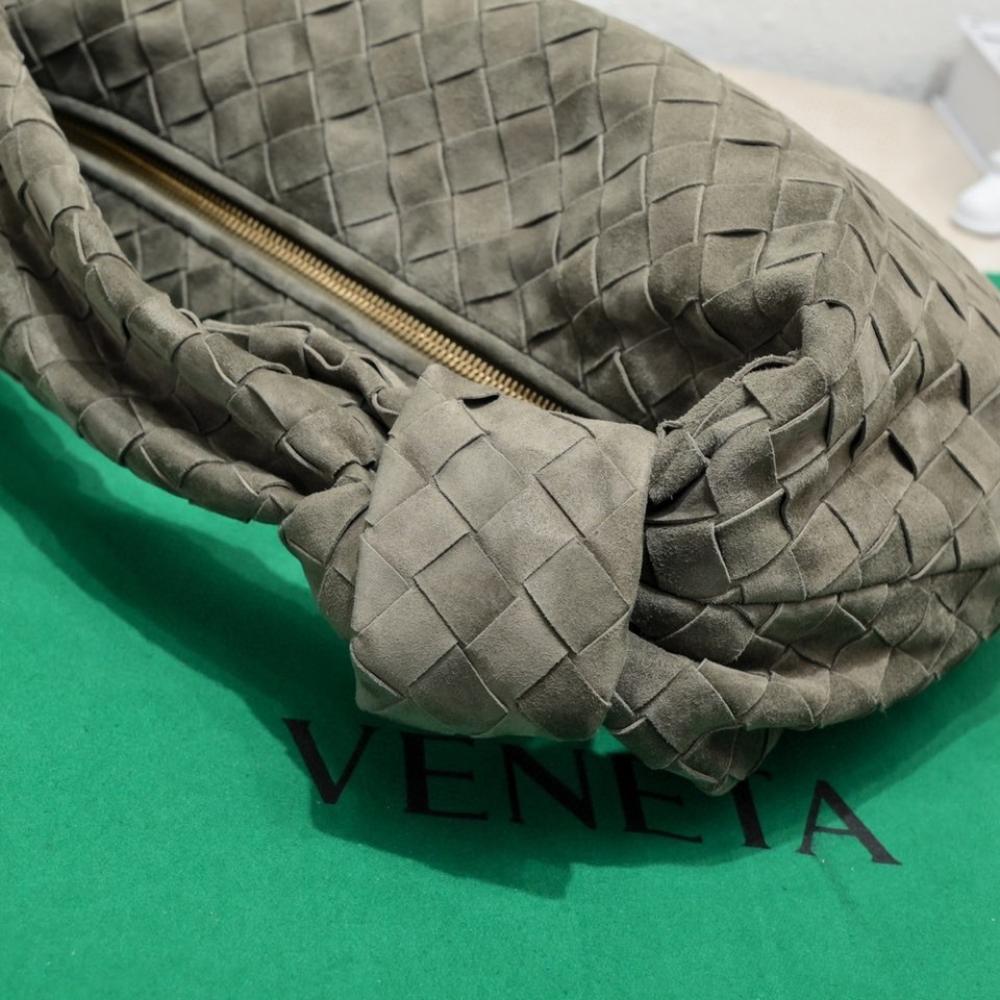 Woven Lambskin Top Handle Bag