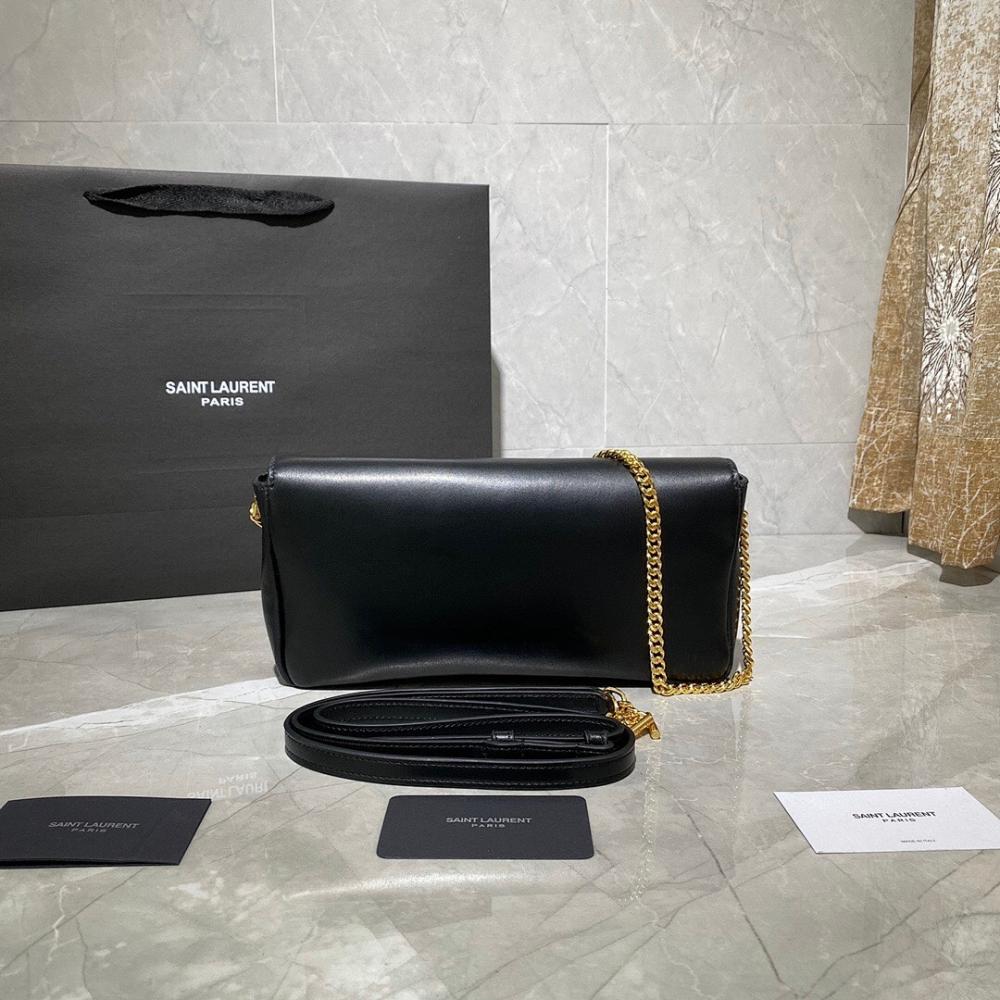 Italian-Inspired Luxury Lambskin Shoulder Bag