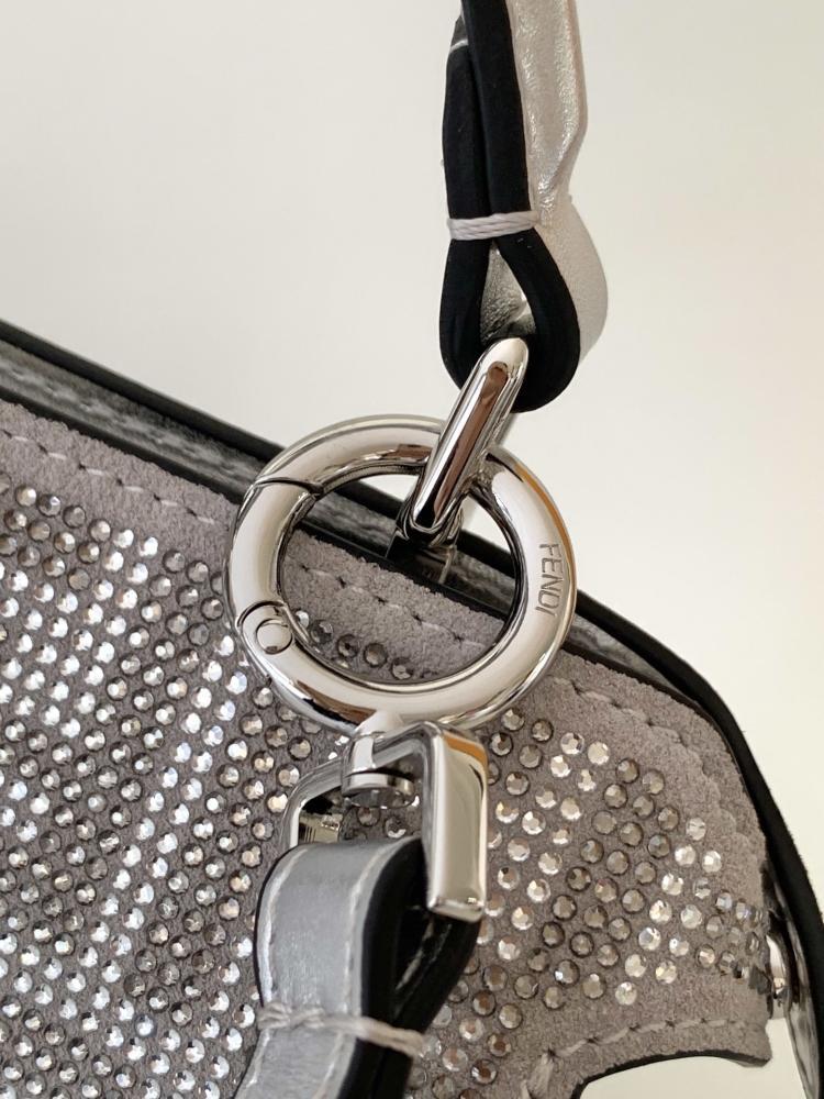 Classic Silver Top Handle Bag