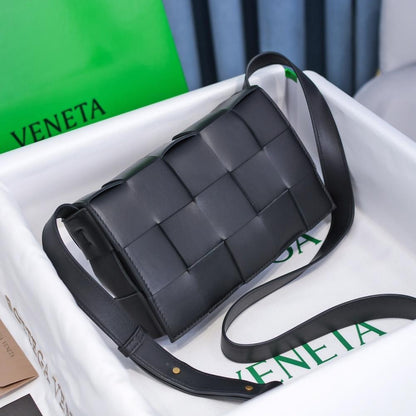 Cassette Lambskin Top Handle Bag