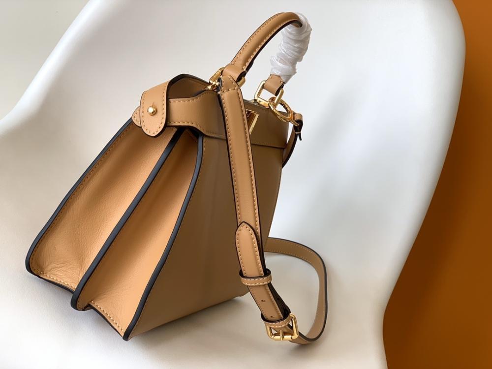 Leather Top Handle Bag