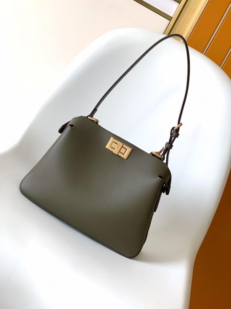 Leather Top Handle Bag