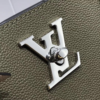 Leather Top Handle Bag