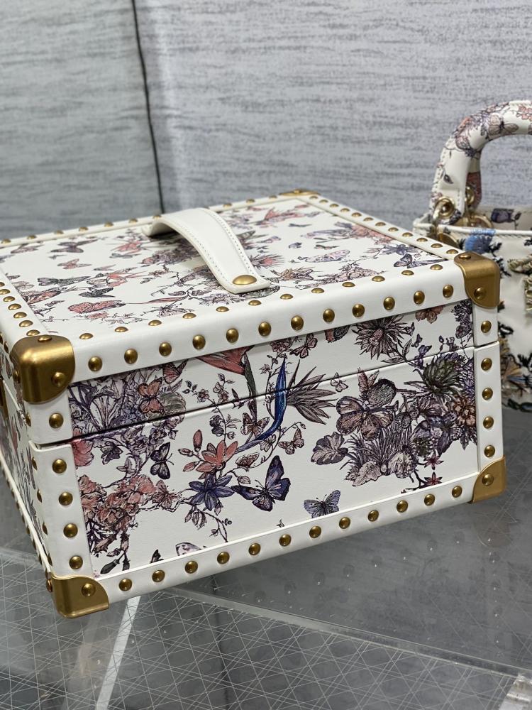 Alma Embroidered Leather Top Handle Bag