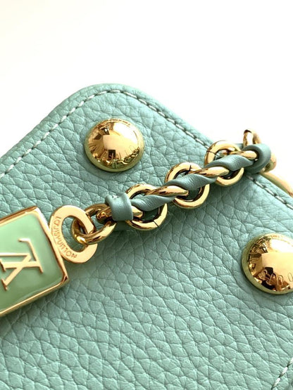 Leather Top Handle Bag