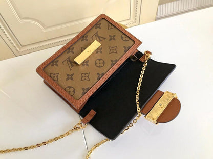 Luxury Elegant Calfskin Top Handle Bag