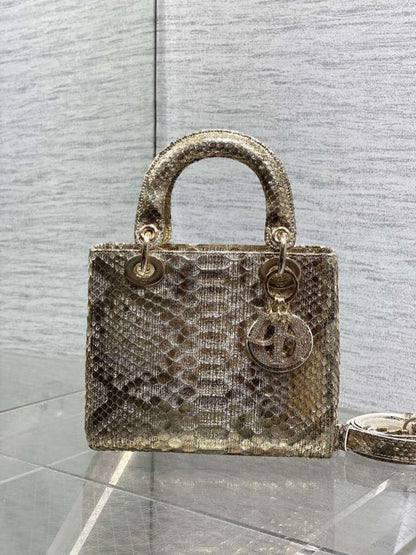 Leather Top Handle Bag
