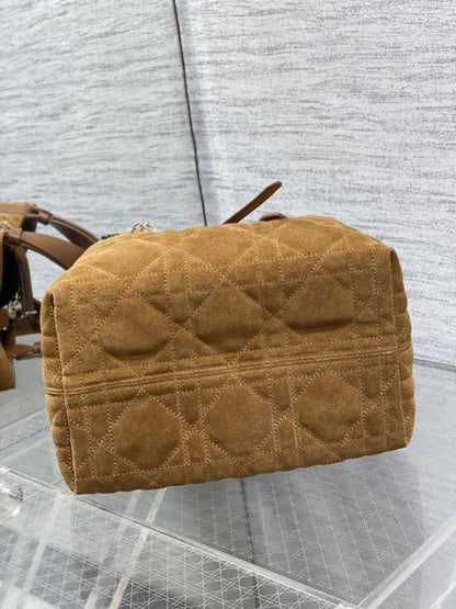 Leather Top Handle Bag