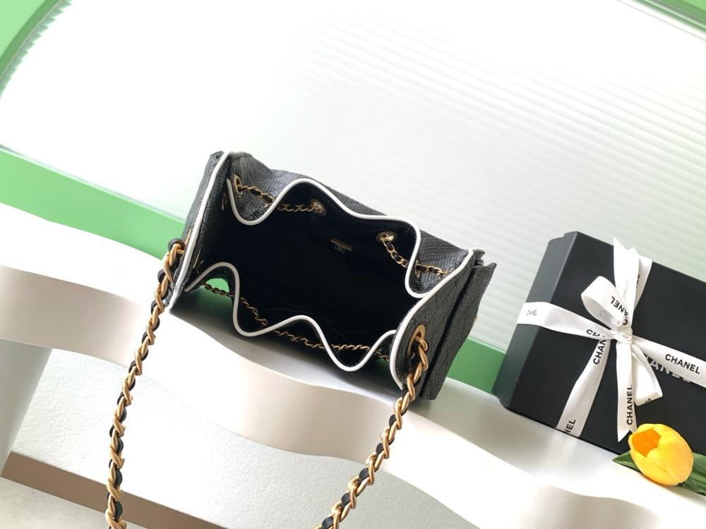 Leather Bucket Bag