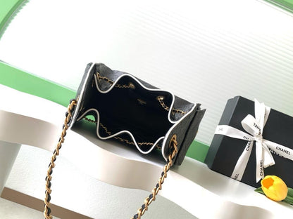 Leather Bucket Bag