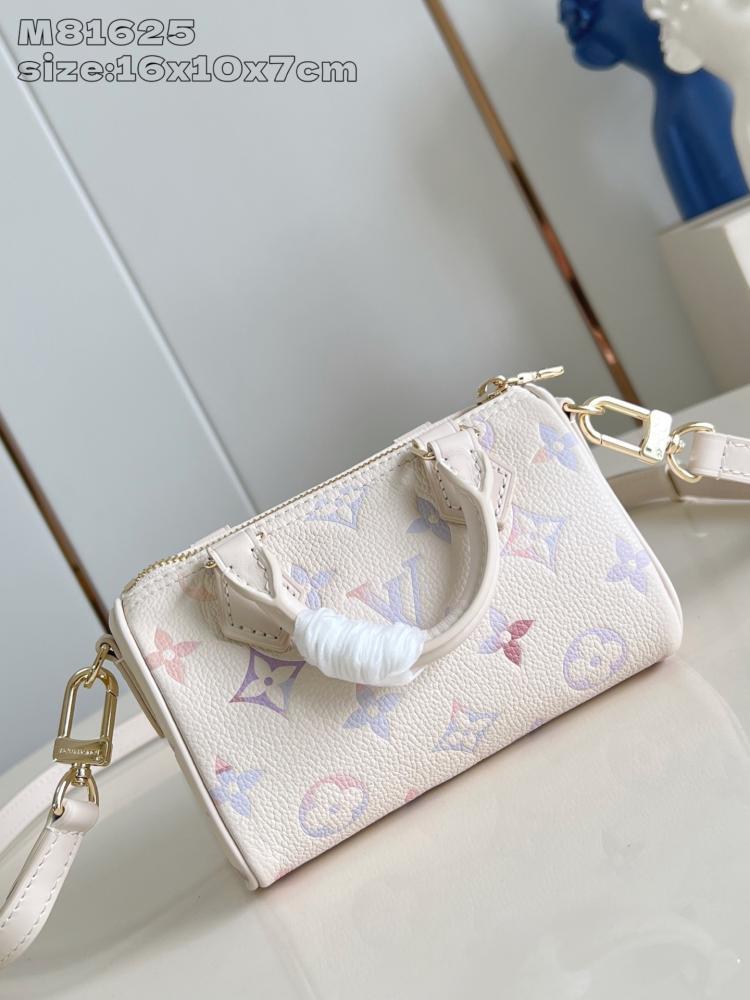 Speedy Leather Top Handle Bag