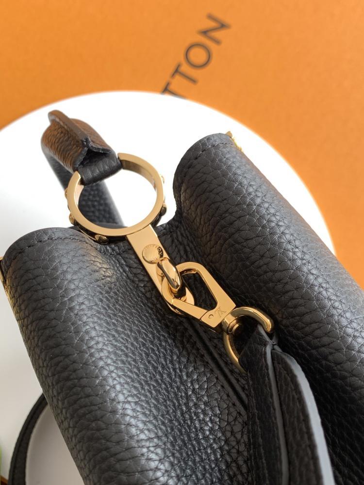 Leather Top Handle Bag