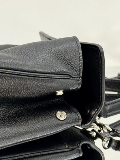 Leather Top Handle Bag