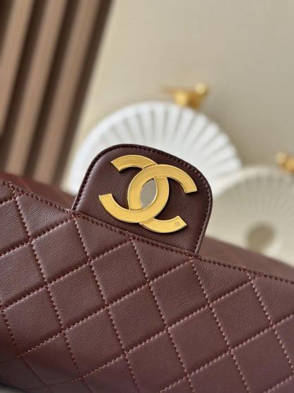 Leather Top Handle Bag