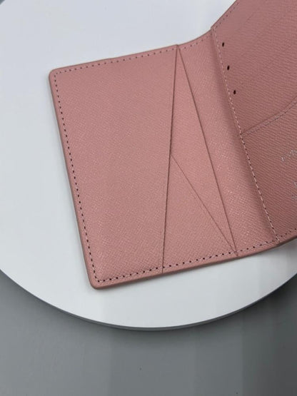 Modern Refined Monogram Leather Wallet